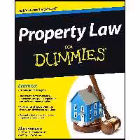 کتاب زبان اصلی Property Law For Dummies اثر Alan Romero انتشارات For Dummies