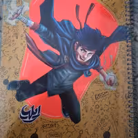 دفتر مشق 100 برگ سیمی مجلد  ایلیا . کمیکا