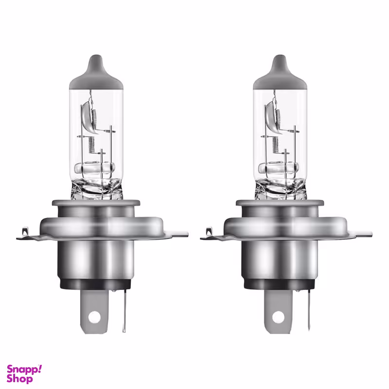 لامپ هالوژن خودرو اسرام مدل h4 بسته دو عددی