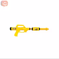 تفنگ آبپاش مدل غول پیکر رنگ زرد