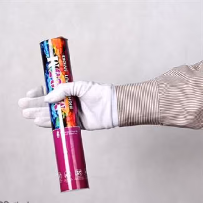 دود رنگی دستی بنفش رنگ