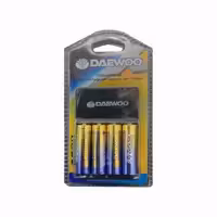 شارژر باتری دوو مدل 10134 به همراه باتری قلمی مجموعه 4 عددی