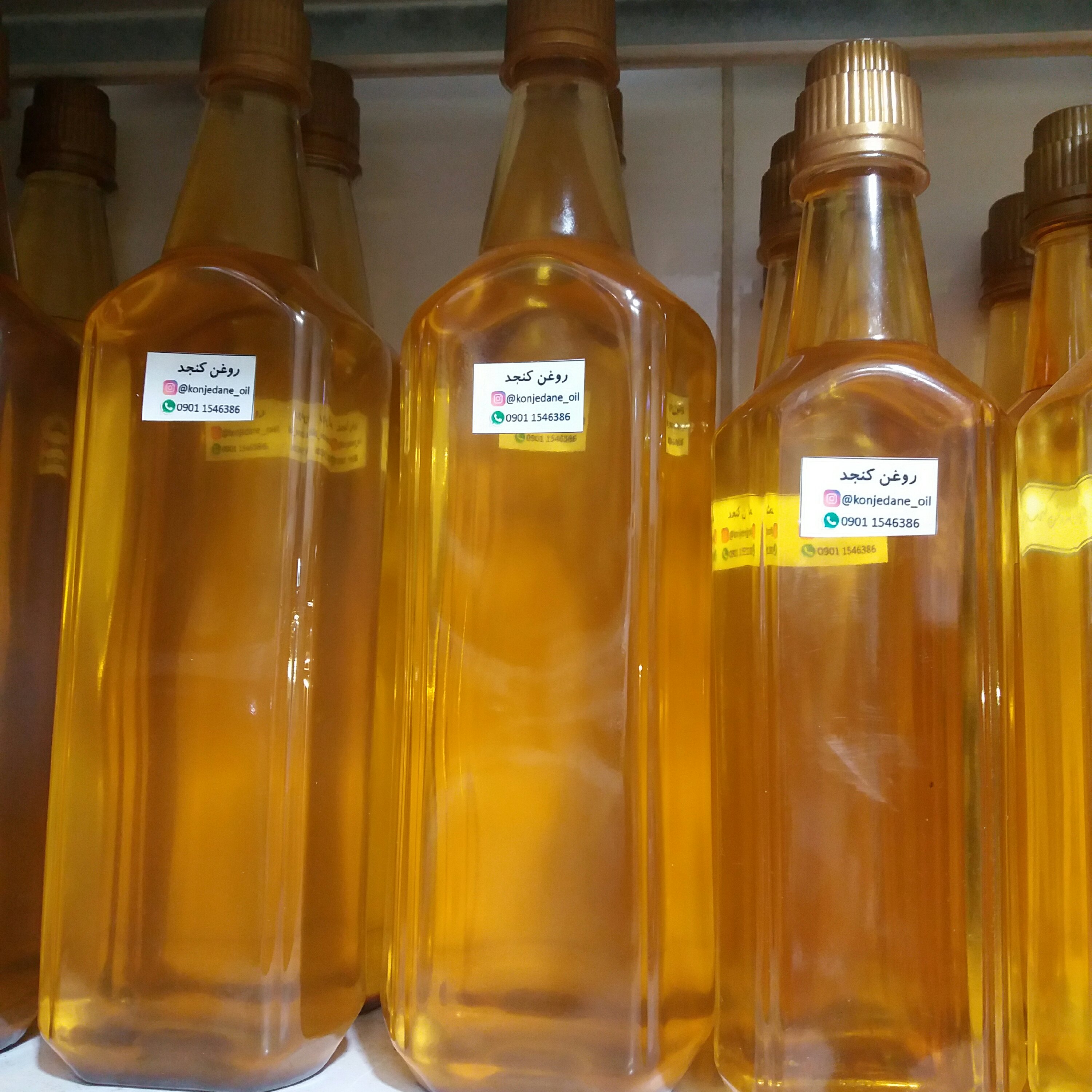روغن کنجد 1 لیتری بکر و طبیعی بدون افزودنی از تولید به مصرف