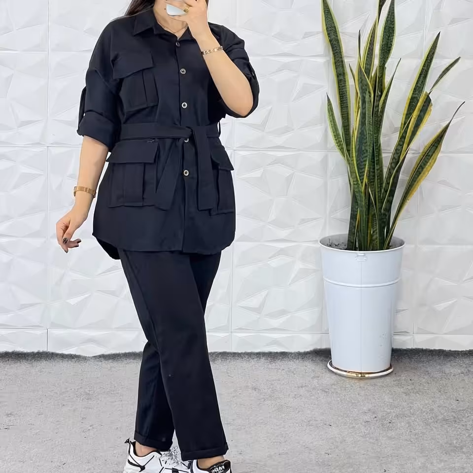 ست مانتو شلوار اسپرت خترانه