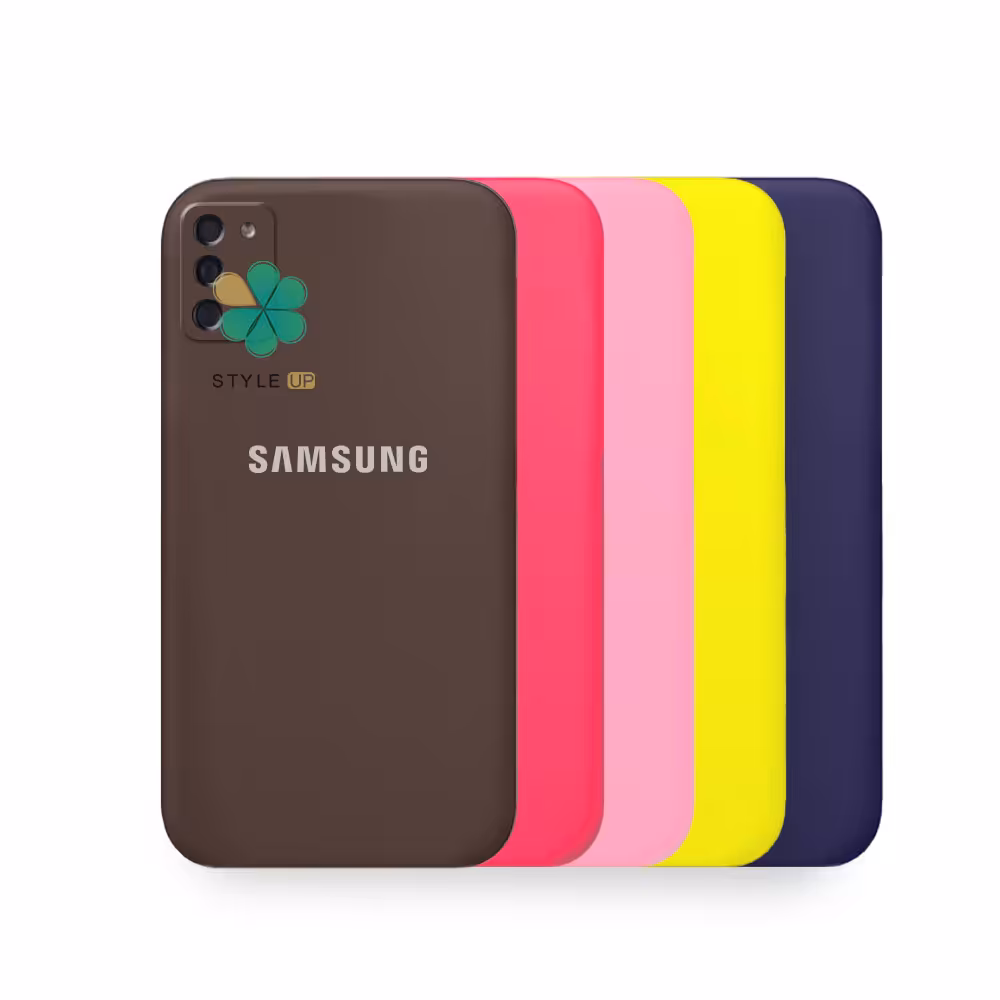 قاب گوشی سامسونگ Samsung Galaxy M02s مدل سیلیکونی محافظ لنز دار