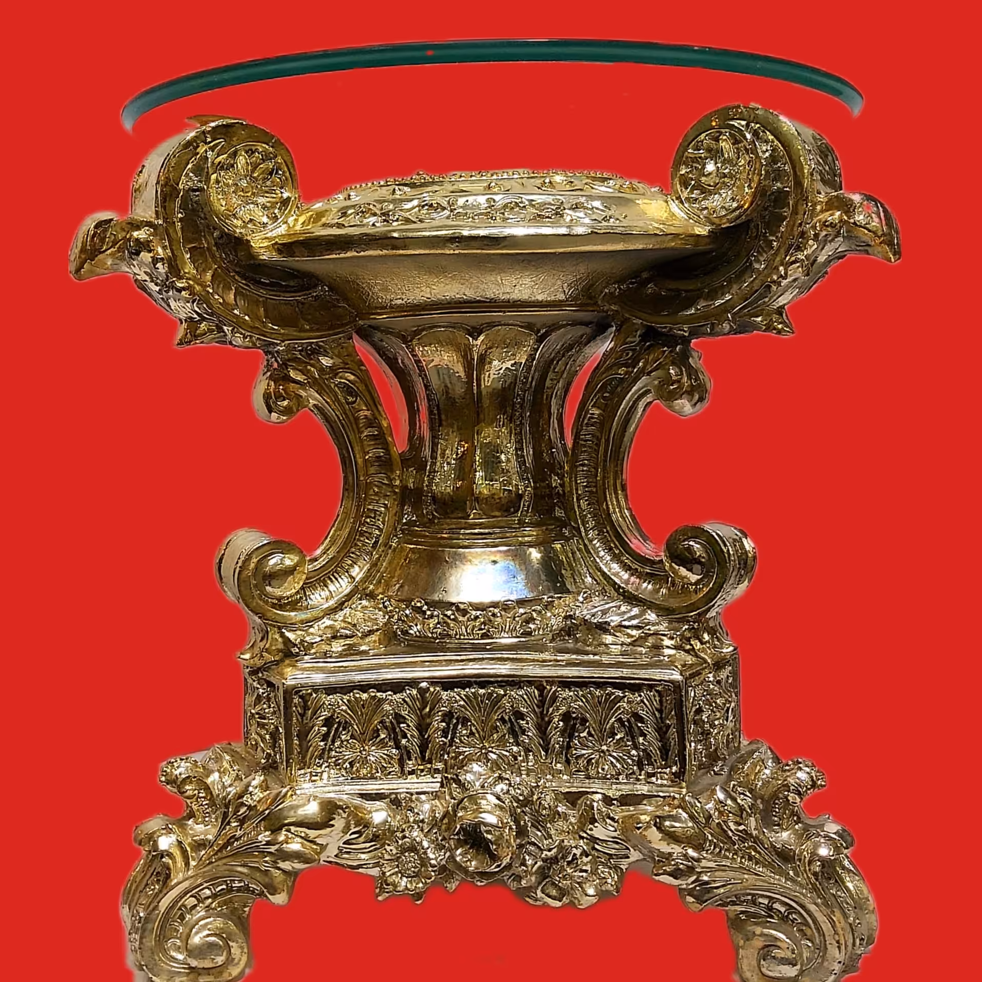 میز عسلی سلطنتی آبکاری طلا -میز آبکاری طلایی  ستایش -میز عسلی آبکاری طلا کدb344عالیجناب 