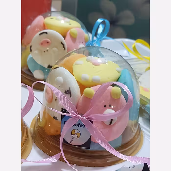 شکلات مارشمالو.ابرالونرم ولطیف وخوشمزه