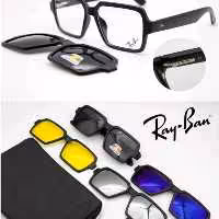 عینک طبی با 4 کاور آفتابی شرکتی