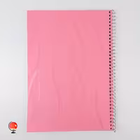 دفتر مشق 50 برگ سیمی رنگی آونگ صورتی