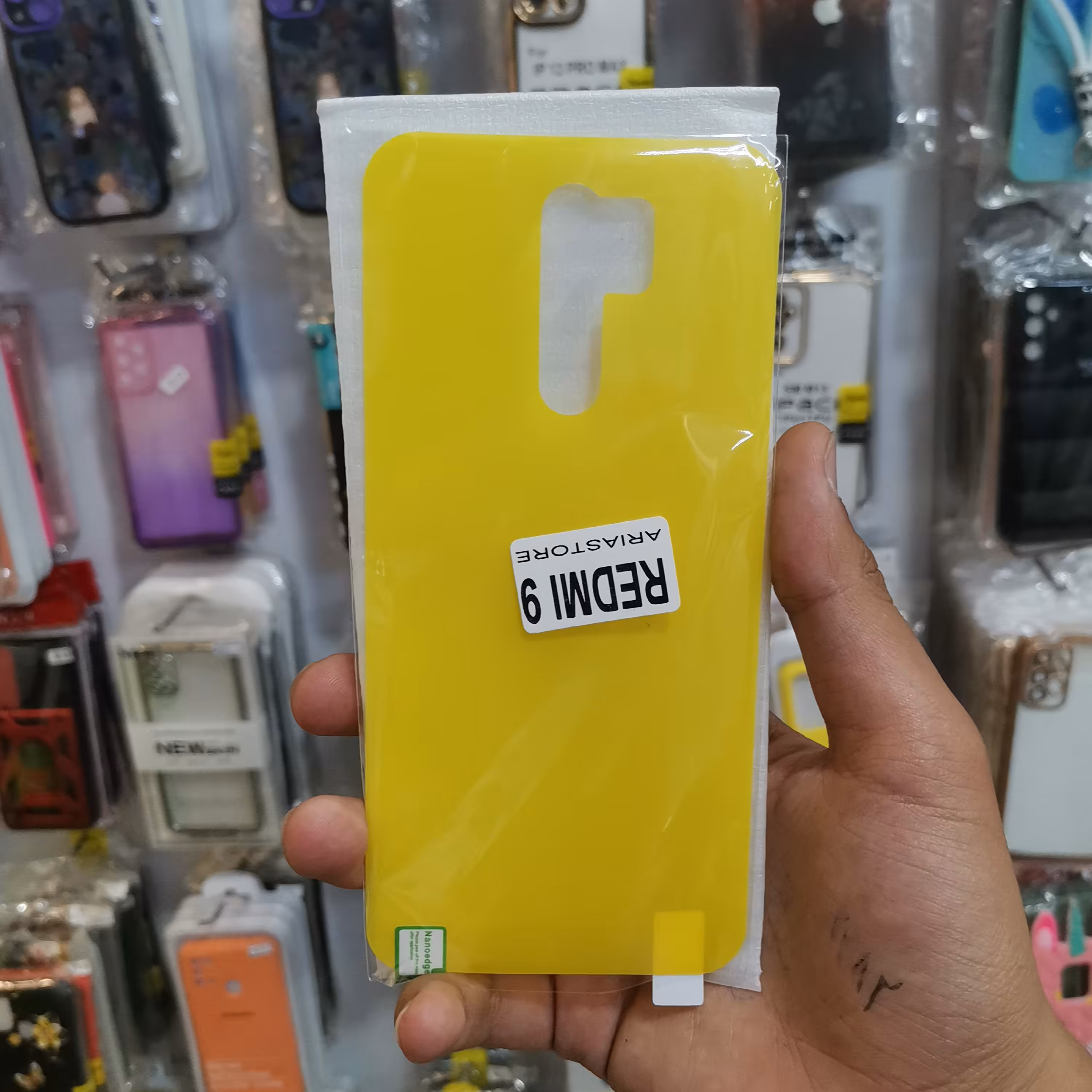 گلس پشت tpu مناسب برای شیائومی redmi9 و Redmi 9 و redmi 9