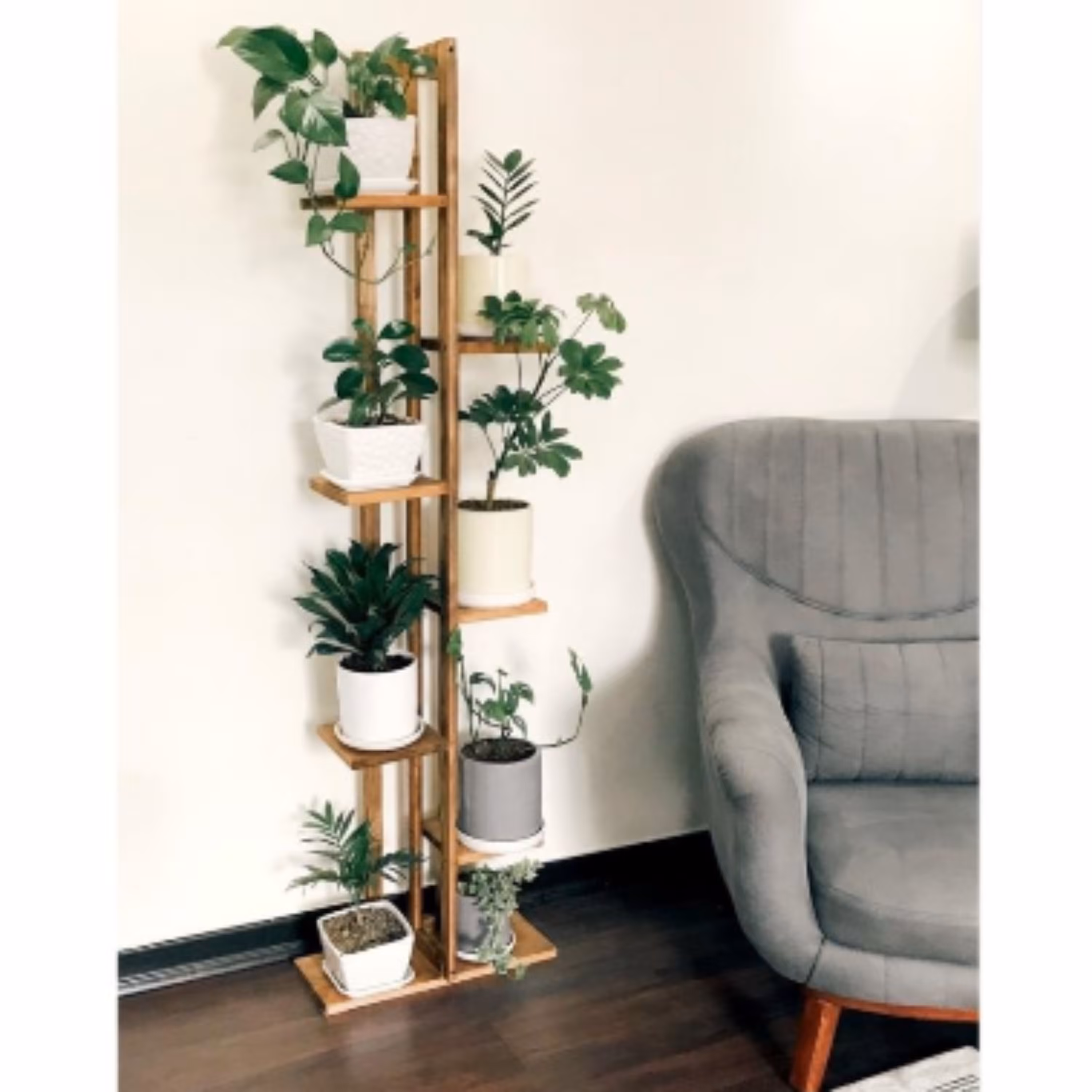 استند گلدان روستیک دکور مدل i5   (پس کرایه)