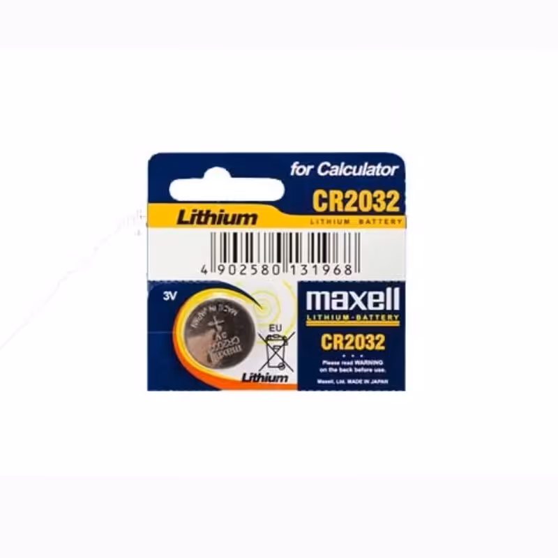 باتری سکه ای شماره 2032 ریموت3v برند maxell طرح سرمه ای یک عددی | amazonchi