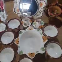 سفره هفت سین شیک کریستال لعاب دار