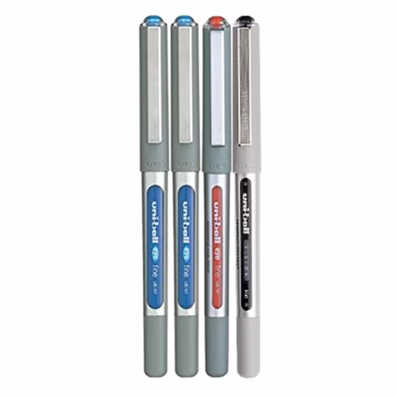 خرید روان نویس یونی بال چشمی اصلی طرح Eye کد UB-157 بسته 4 عددی