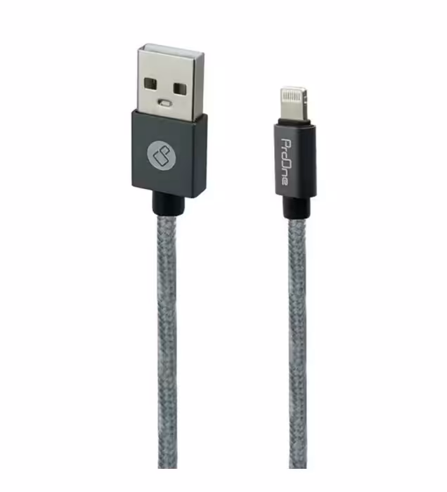 کابل شارژ USB به لایتنینگ پرووان مدل PCC190 طول 2 متر
