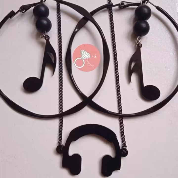 نیم ست طرح موزیکال