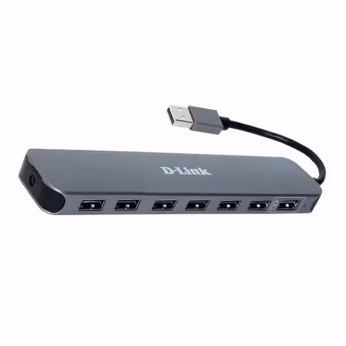 قیمت و خرید هاب 2.0 USB هفت پورت دی لینک مدل DUB-H7 | یاس ارتباط