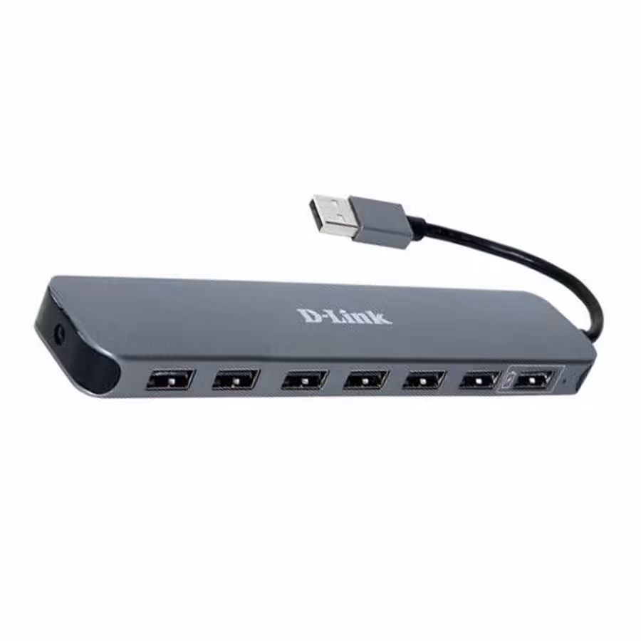 قیمت و خرید هاب 2.0 USB هفت پورت دی لینک مدل DUB-H7 | یاس ارتباط