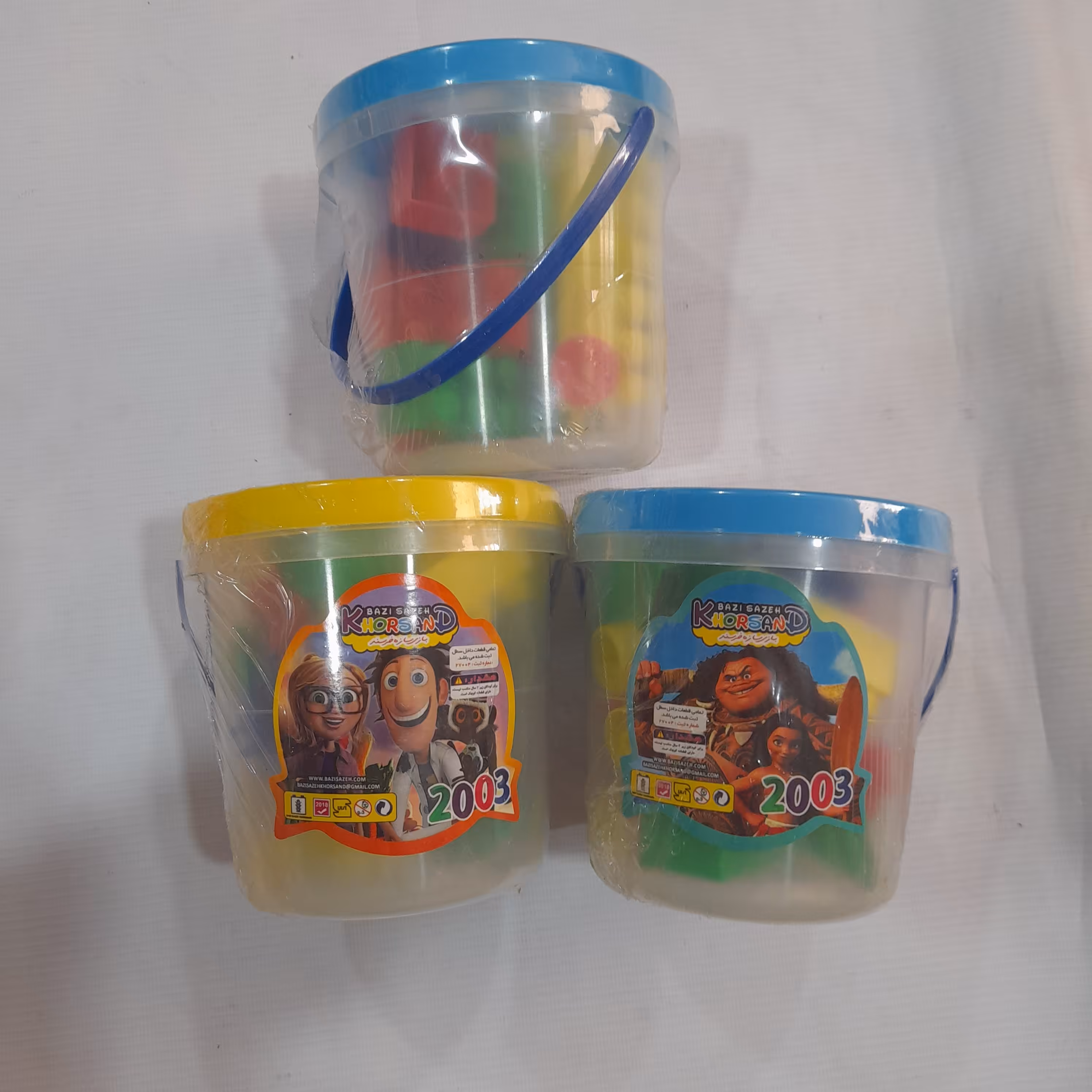 اسباب بازی لگو سطلی 14 قطعه  ساختمان سازی به قیمت بسیار مناسب