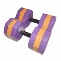 دمبل شنا هشت ضلعی جفتی فوم eva صادراتی کد 69