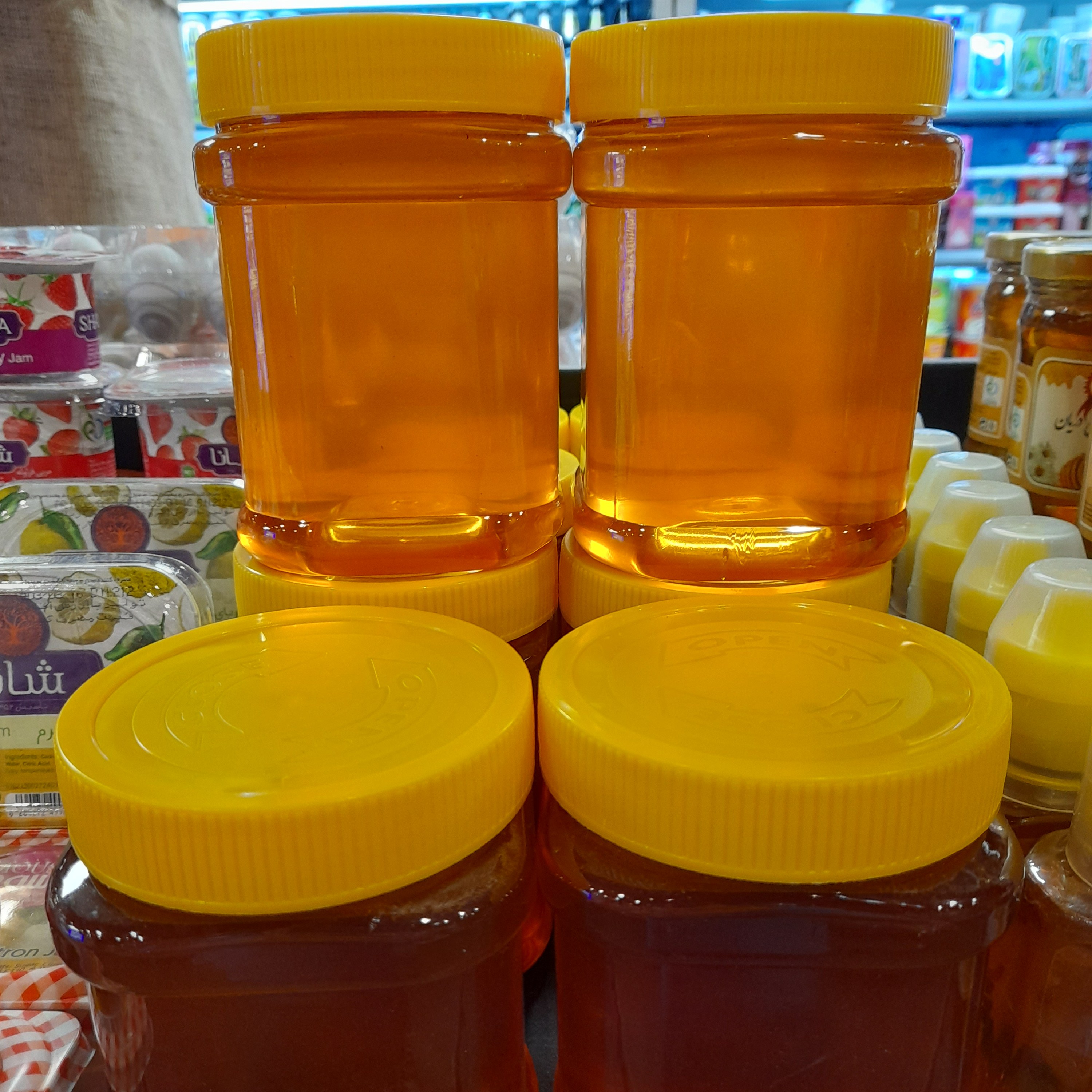 عسل درجه یک محلی کازرون 1کیلویی