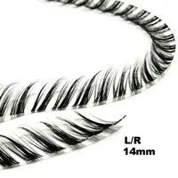 مژه فیشر لئو  2 عددی سایز 14 ابریشمی مژه ریسه ای فیشر فاکس مژه فاکس مژه ریلی لیو مژه مصنوعی فیشر فوکس موژه فیشر مژه فیچر