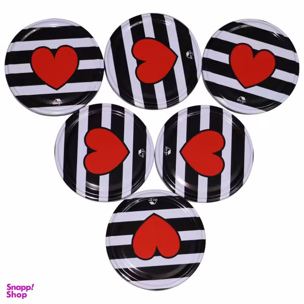 درب بانکه مدل قلب بسته 6 عددی