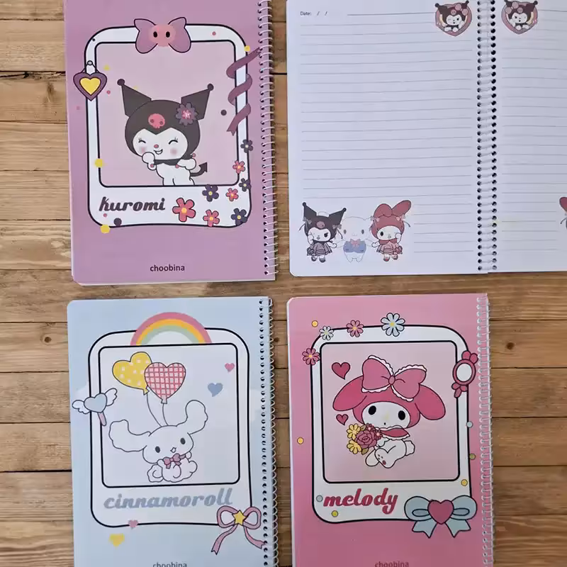 دفتر 60 برگ فانتزی طرح کرومی کد 5866155