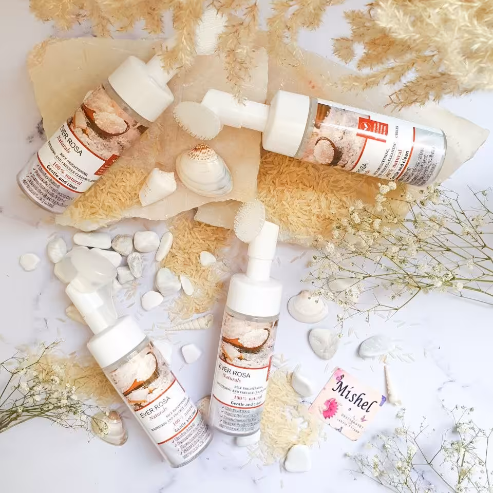 فوم شستشو صورت برنج 