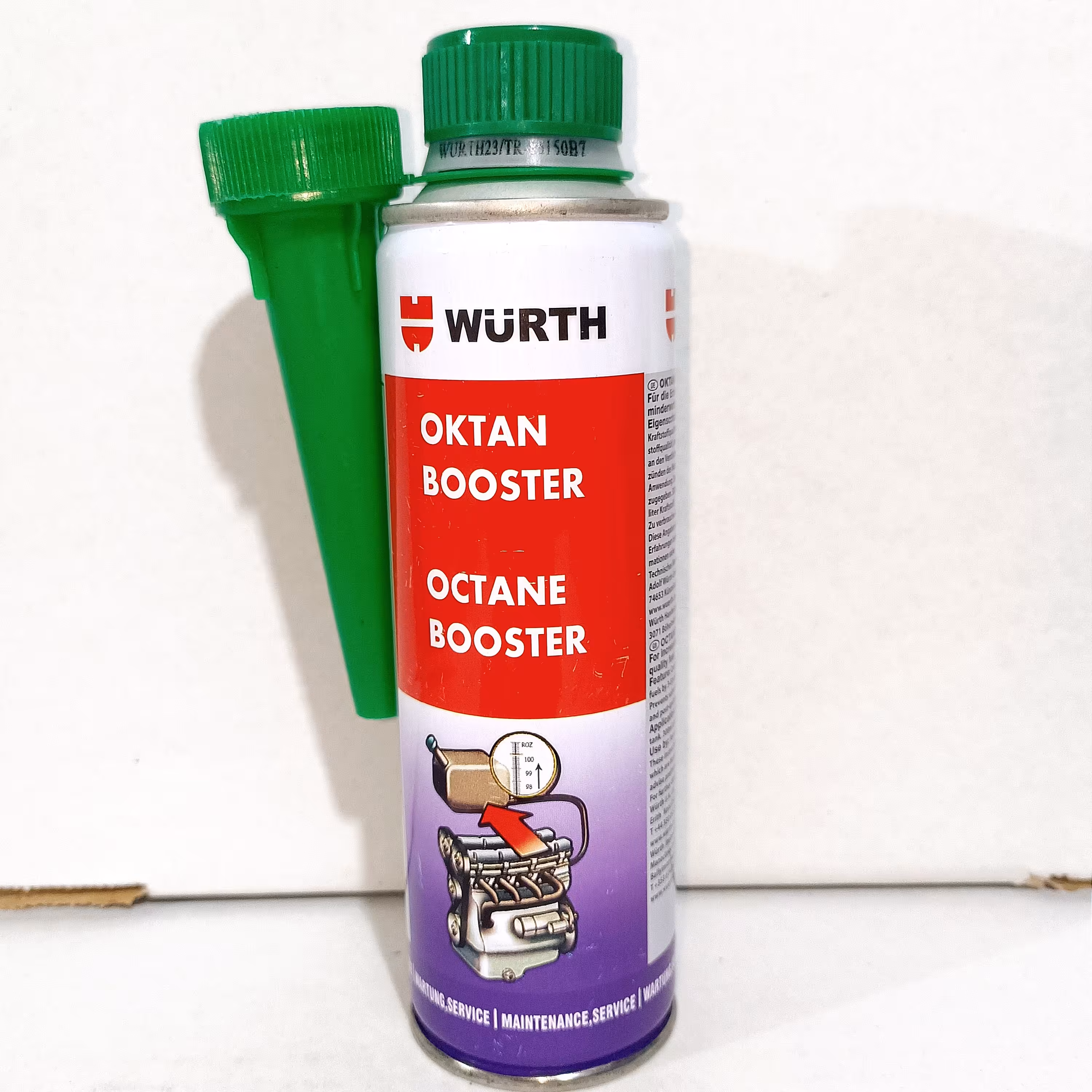 اکتان بوستر wurth وورث  300 میل (وورث ترکیه با بارکد TR بر روی پلمپ)