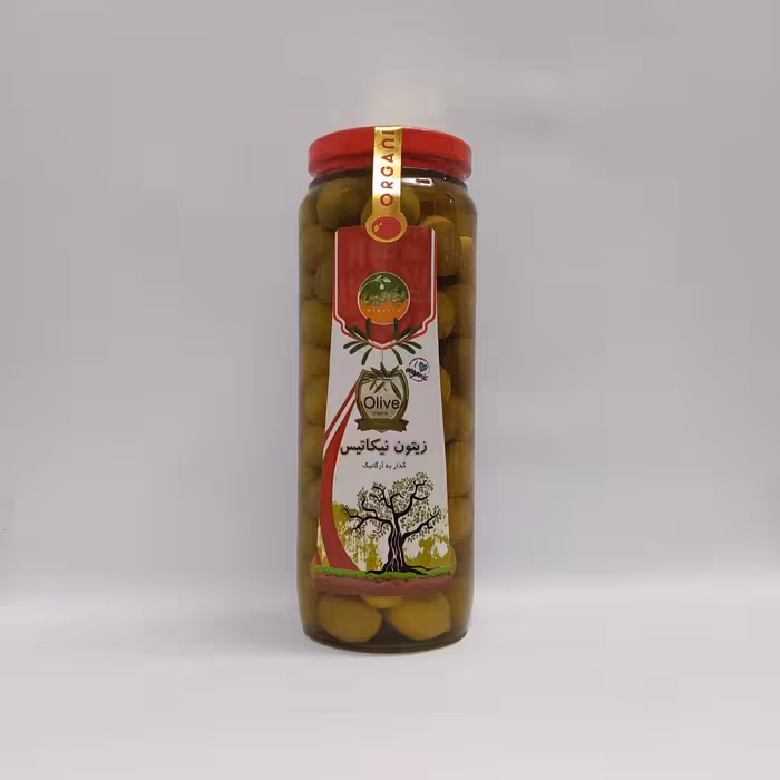 زیتون سوپر ویژه ارگانیک 400 گرمی نیکاتیس