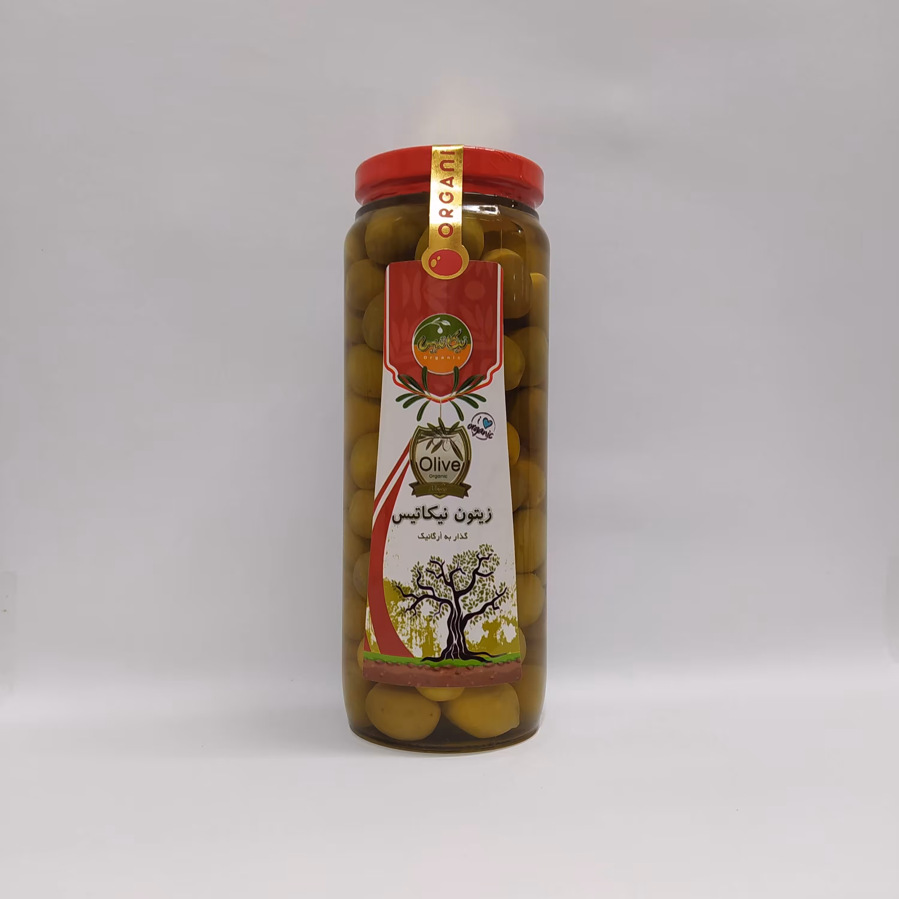زیتون سوپر ویژه ارگانیک 400 گرمی نیکاتیس