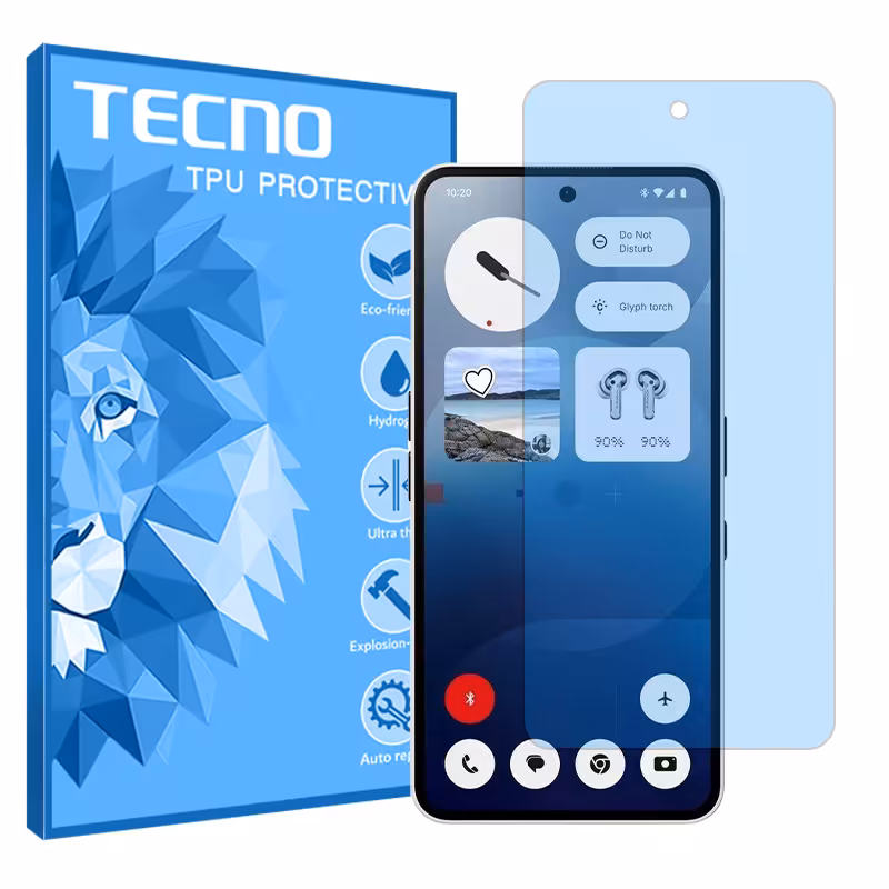 گلس ناتینگ فون 3a مدل هیدروژلی آنتی بلو برند تکنو کد S