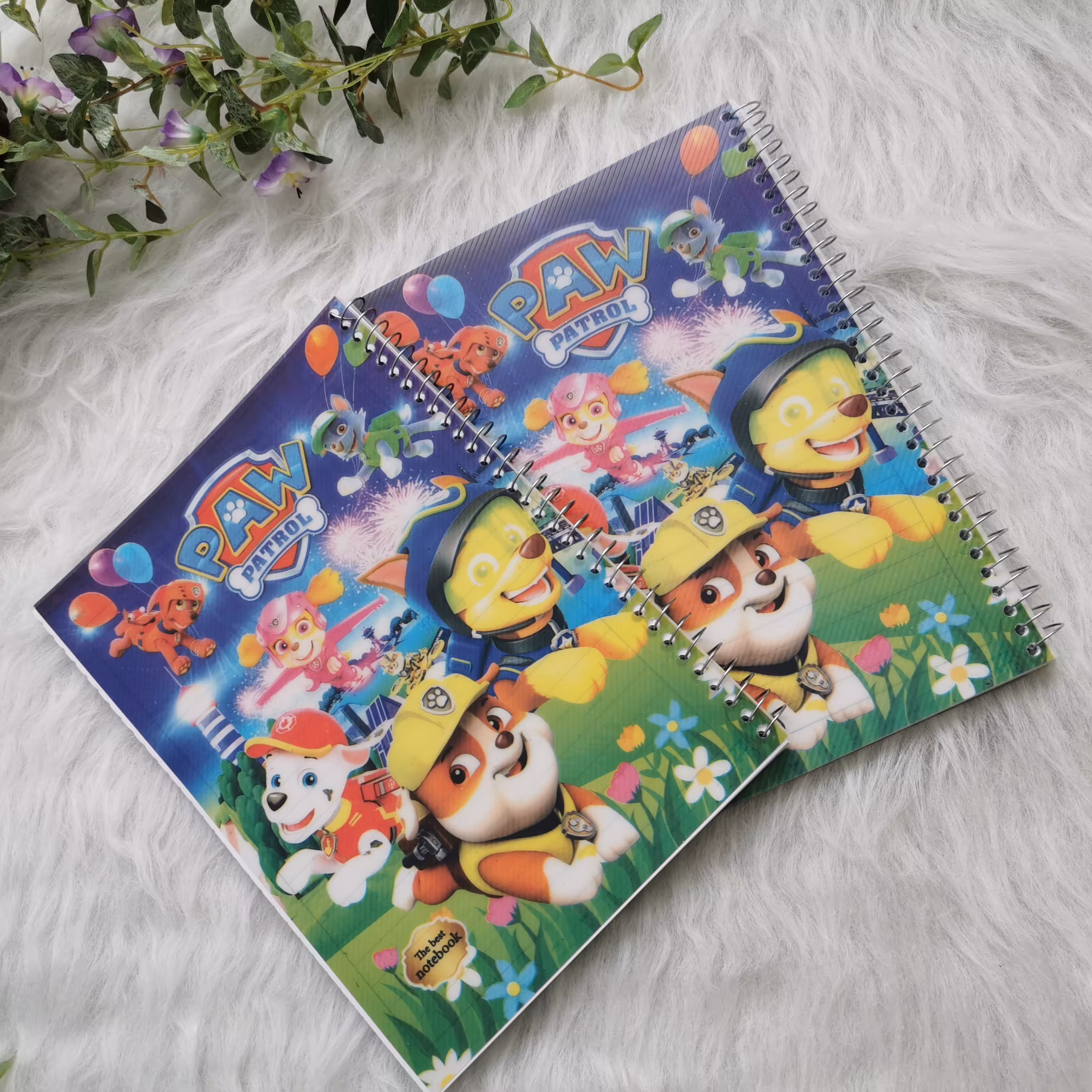 دفتر 80 برگ سیمی فانتزی طرح سگهای نگهبان 