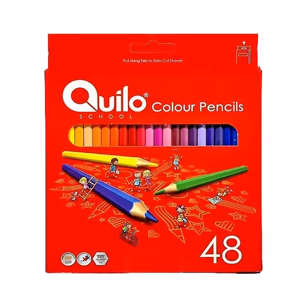 مداد رنگی 48 رنگ کوییلو