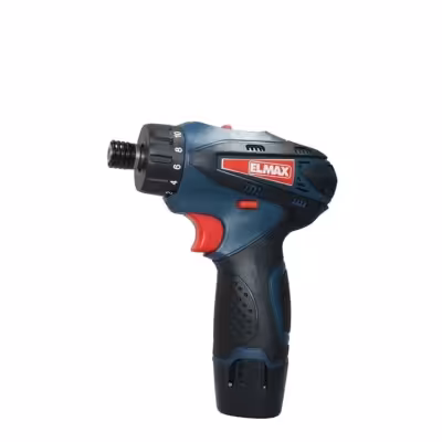 پیچ گوشتی شارژی 12 ولت CD197 ا همراه با دو باتری المکس 24 ماه ضمانت