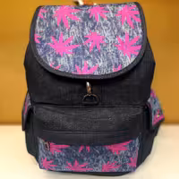 کوله پشتی جین طرح Palm Angel