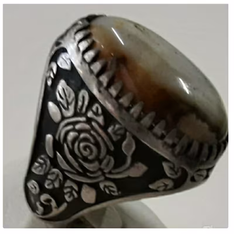 انگشتر سلیمانی کلکسیونی رکاب درشت دیدنی