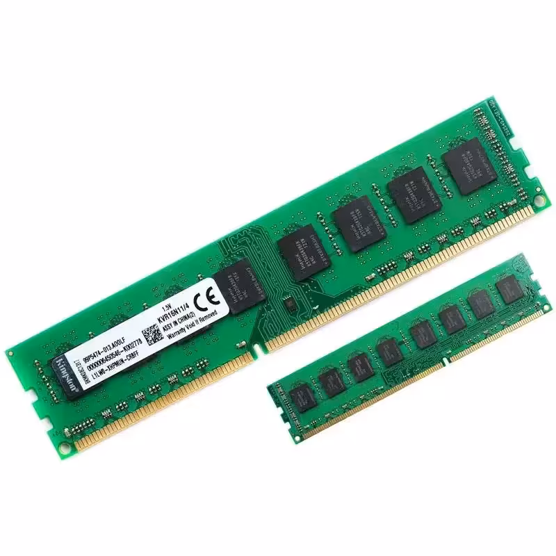 رم دسکتاپ DDR3 تک کاناله 1600 مگاهرتز کینگستون مدل KVR16N11/4 PC3-12800 ظرفیت 4 گیگابایت