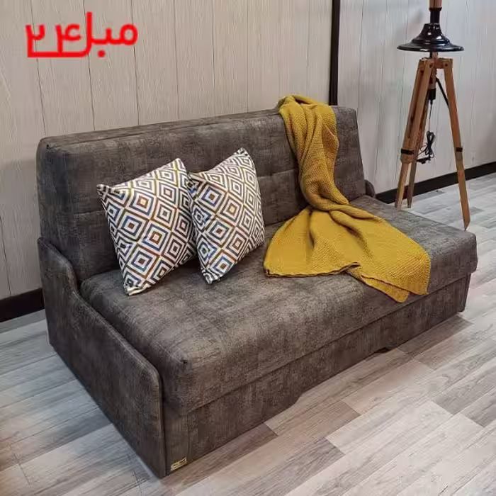 مبل راحتی تخت خواب شو دو نفره مدل وی 20