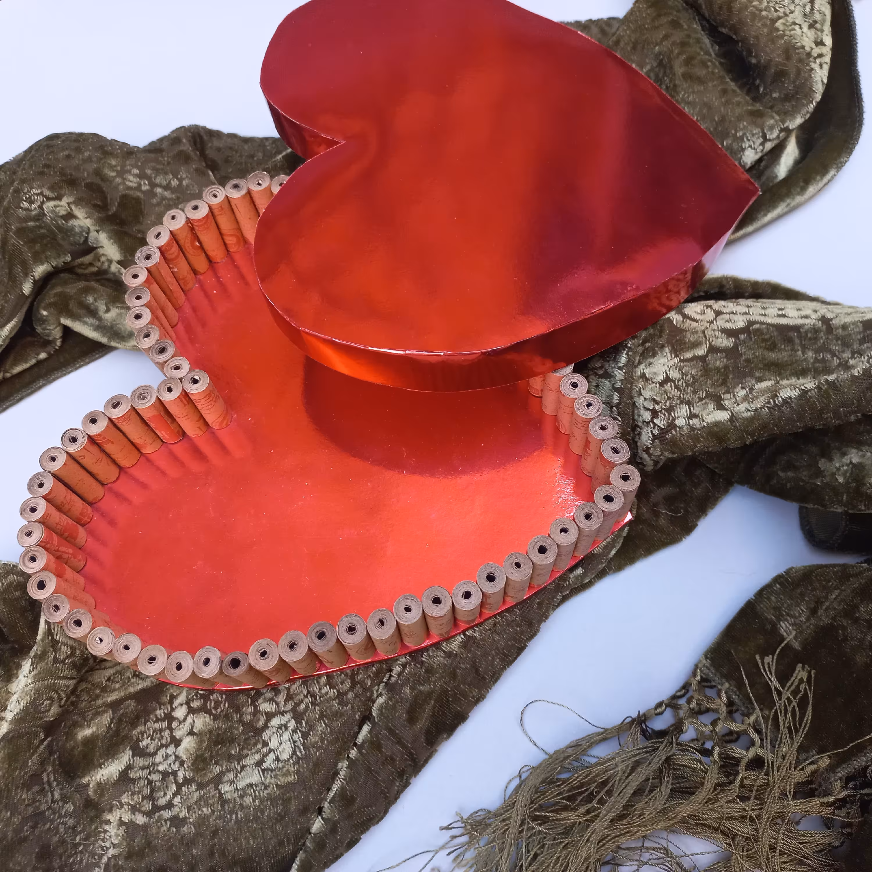 باکس کبریتی ترکیب کاغذکادو ومقوا