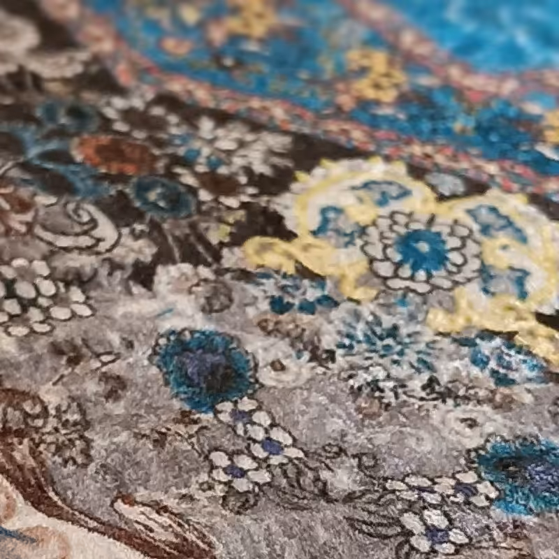 فرش نوین چاپی مخمل تورک