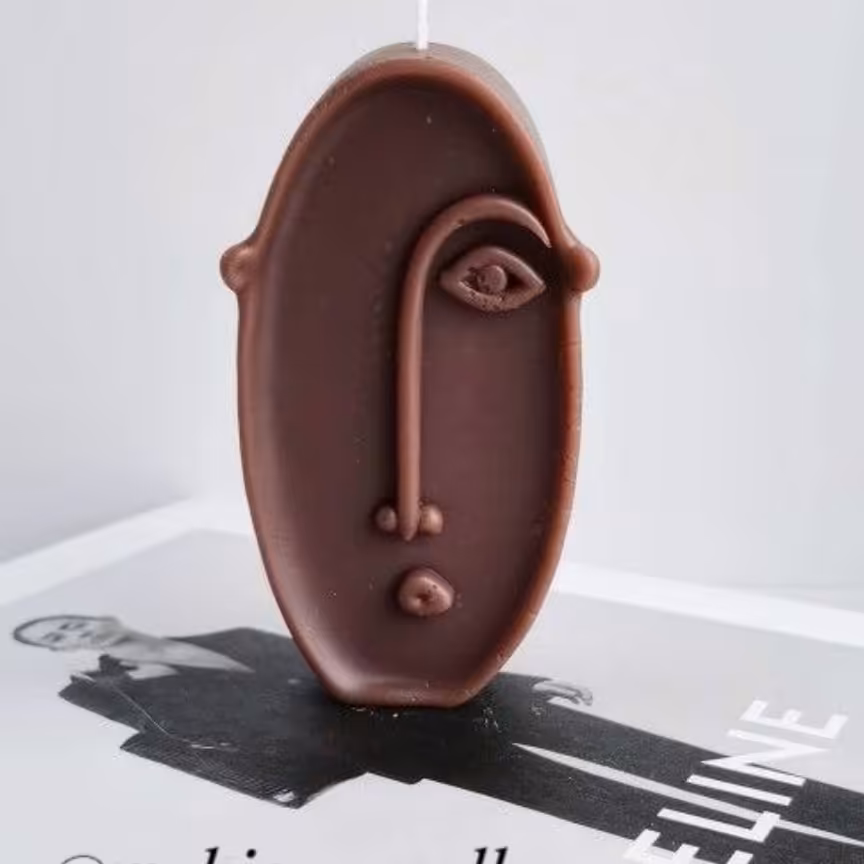 شمع چهره کوبیسم