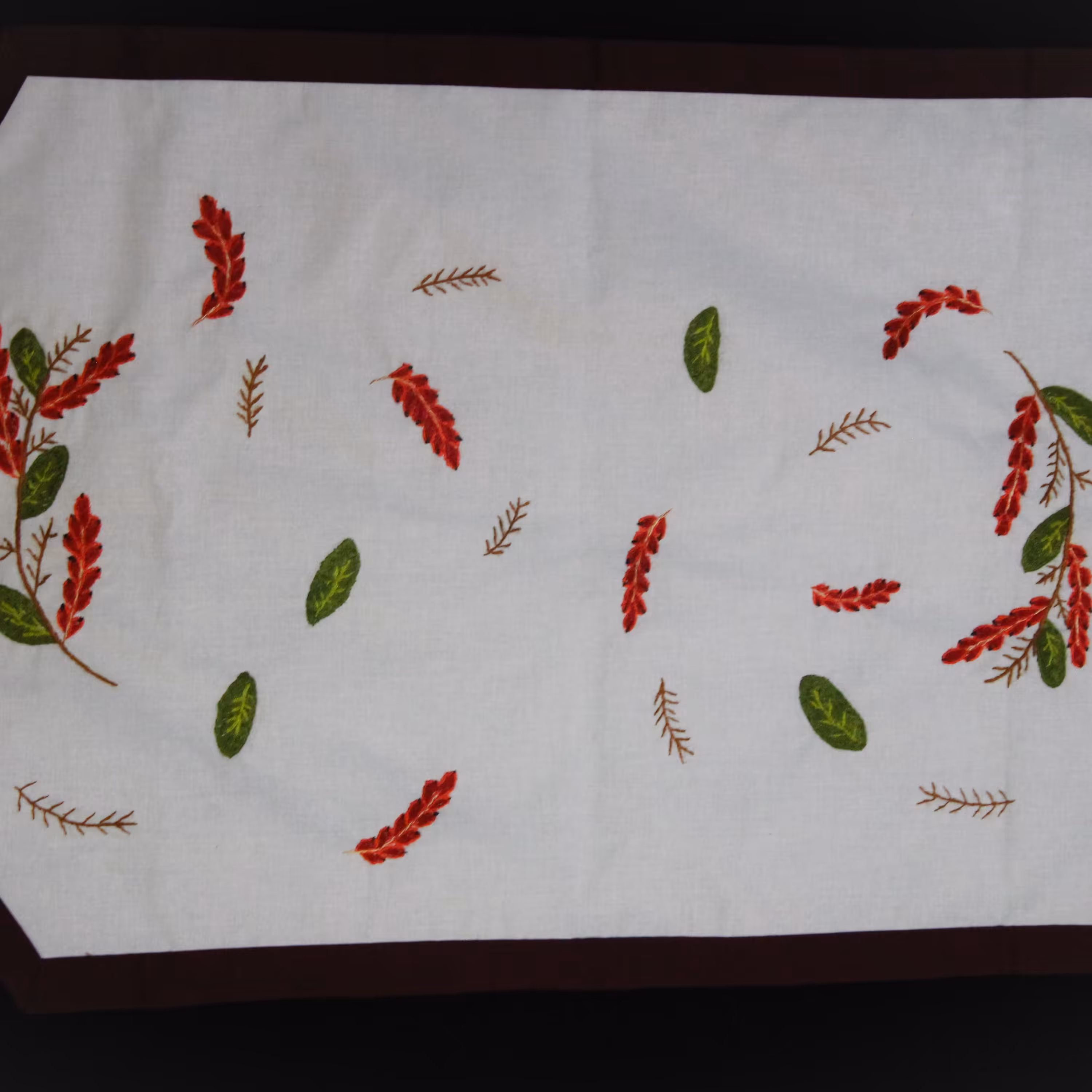 رومیزی 3 تیکه طرح زرشک