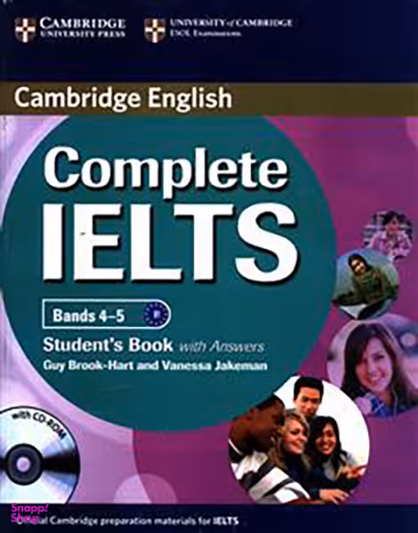 Cambridge Complete Ielts B1 (4-5) (St) + (Wb) + Cd (جنگل)