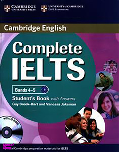 Cambridge Complete Ielts B1 (4-5) (St) + (Wb) + Cd (جنگل)