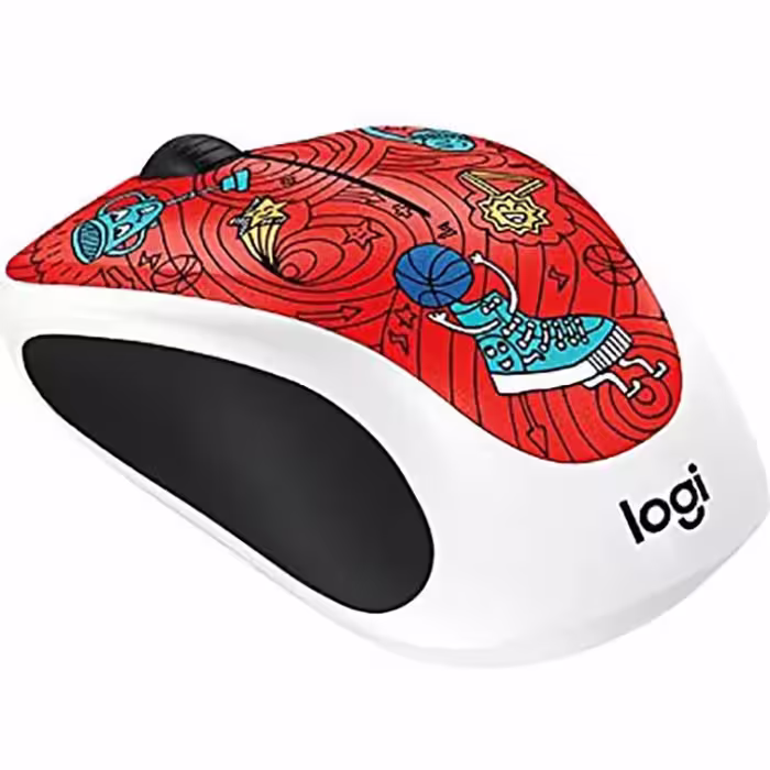 موس بی سیم لاجیتک Doodle Collection M238 Champion Coral