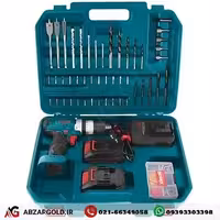 ست دریل چکشی شارژی رونیکس 53 عددی مدل RS-8619