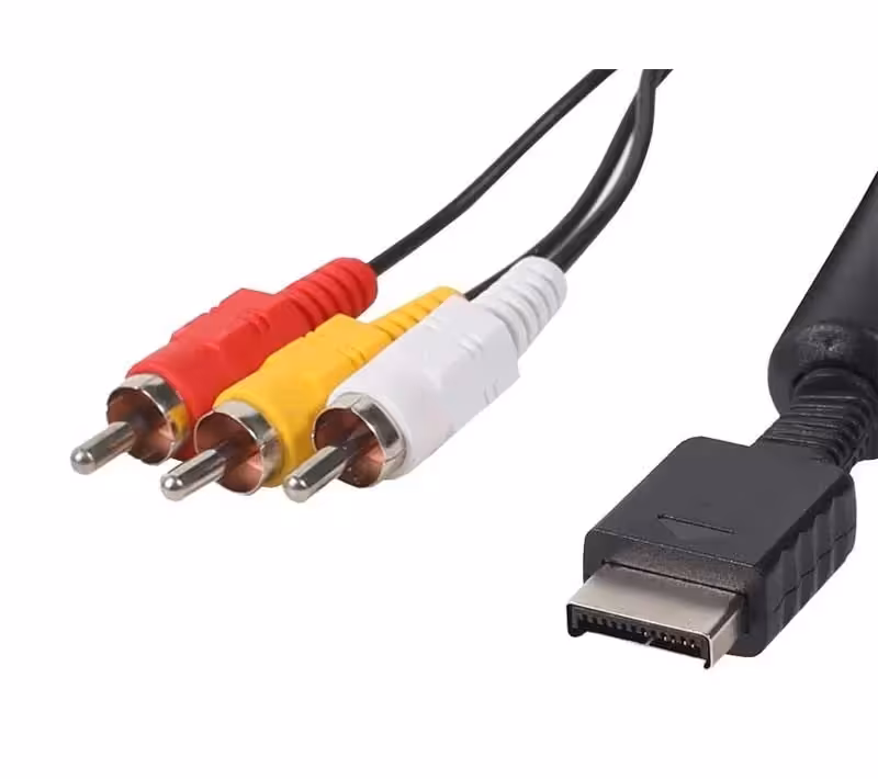 کابل تبدیل کامپوننت به RCA مناسب برای پلی استیشن 2