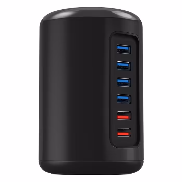 هاب 4 پورت USB3.0 با کابل داده و 2 پورت شارژ اوریکو مدل  ORICO 4-Port USB 3.0 Hub RH4CS